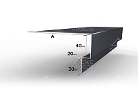 Откос СКС-2 RAL 7024 серый