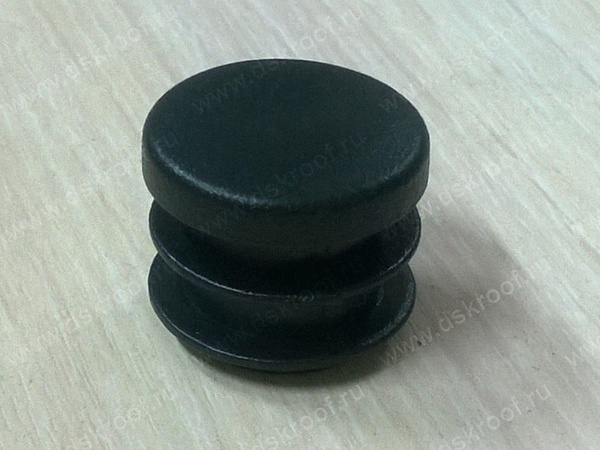 Заглушка круглая пластиковая Ø22 мм