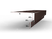 Откос СКС-2 RAL 8017 коричневый