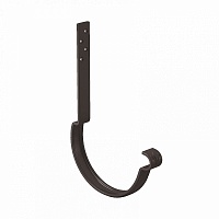 Крюк желоба металлический длинный Аквасистем 150/100 Pural Matt RR32 темно-коричневый