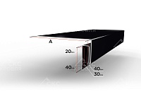 Откос СКС-3 RAL 9005 черный