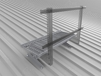 Переходный мостик PRESTIGE ZN NEXT L-1,2м универсальный RAL 7004 светло-серый
