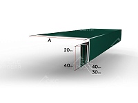 Откос СКС-3 RAL 6005 зеленый