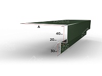 Откос СКС-2 RAL 6020 темно-зеленый